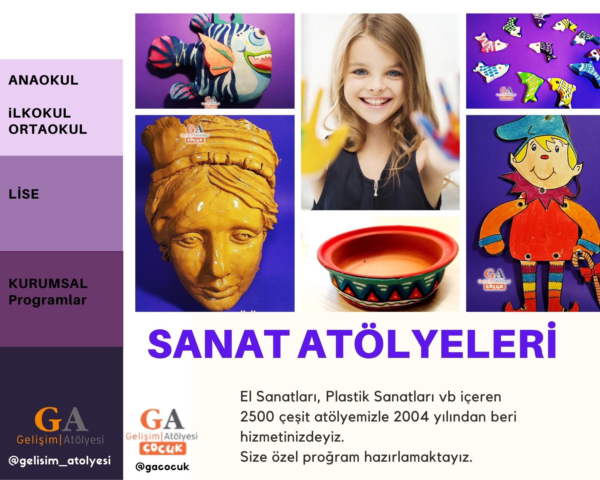Kültür Sanat Atölyeleri 